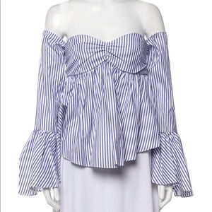 Caroline Constas Off the shoulder blouse NWT